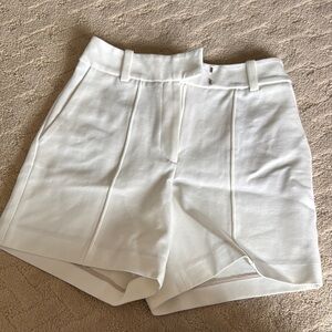 Classic Six Lauren Shorts (White Tailored Women's Shorts)